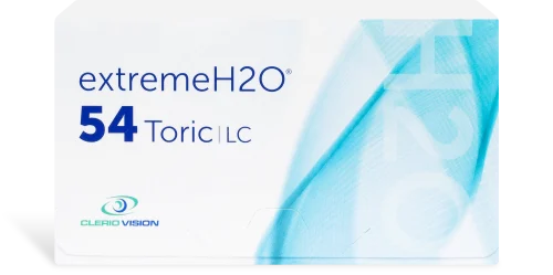 Extreme H2O 54% Toric 6 Pack box front