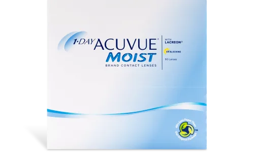 1-Day Acuvue Moist Multifocal 90pk box front