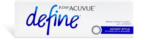 1-Day Acuvue Define 30pk box front