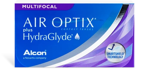 Air Optix Plus Hydra Multifocal 6pk box front
