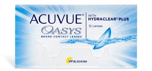 Acuvue Oasys 12 Pack box front