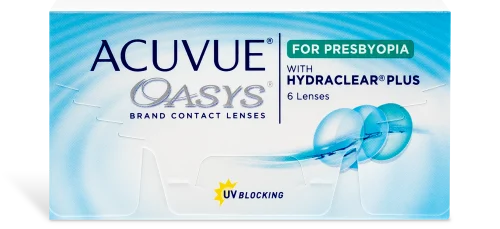 Acuvue Oasys For Presbyopia 6 Pack box front