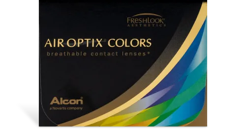 Air Optix Colors 2 Pk box front