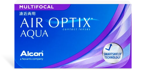 Air Optix Aqua Multifocal 6 pack box front