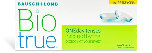 Biotrue ONEday for Presbyopia 30pk box front