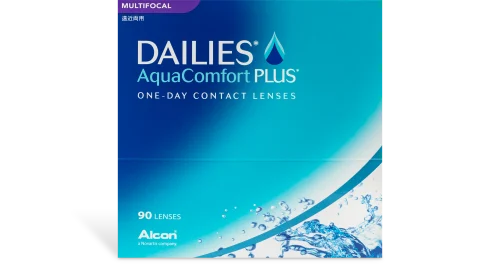 Dailies AC Plus Multifocal 90 Pack box front