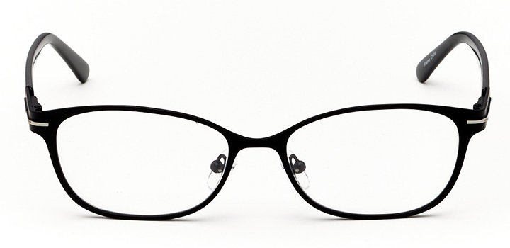 Englewood:  eyeglasses in Black - front view