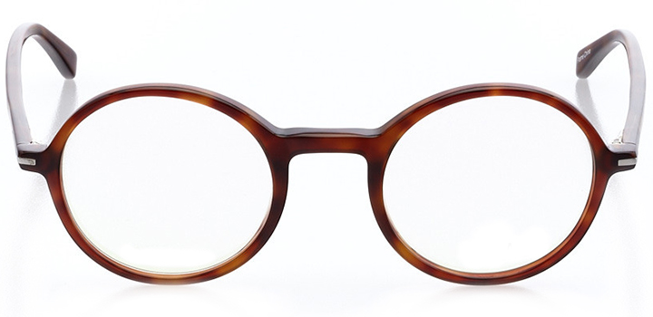 Round deals glasses brown