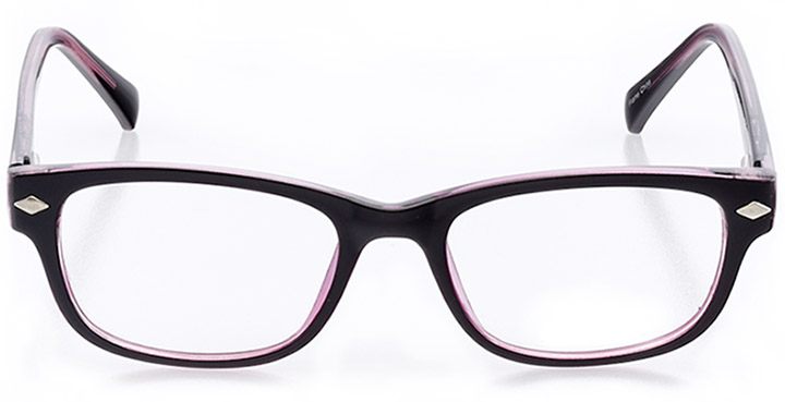 salento: women's square eyeglasses in pink - front view