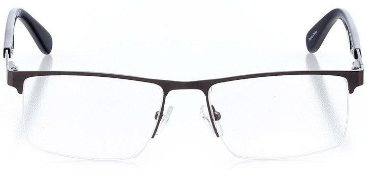 islamorada: men's square eyeglasses in blue - front view