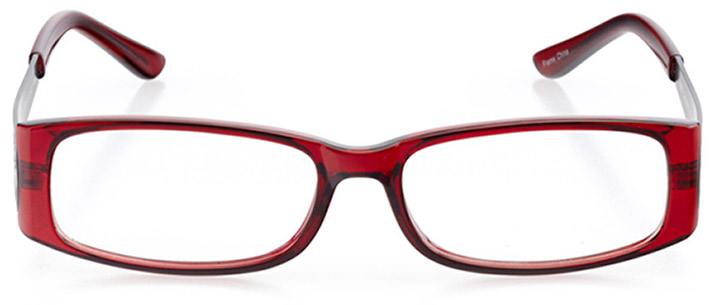 surrey: women's rectangle eyeglasses in purple - front view