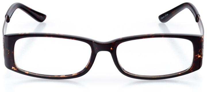 surrey: women's rectangle eyeglasses in tortoise - front view