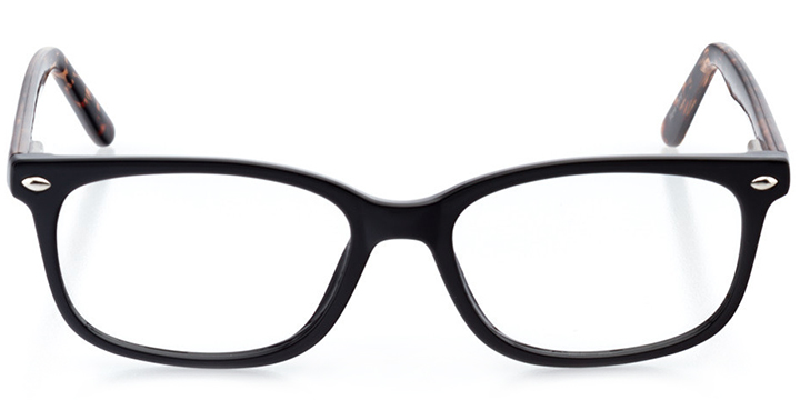 bangkok: women's rectangle eyeglasses in tortoise - front view