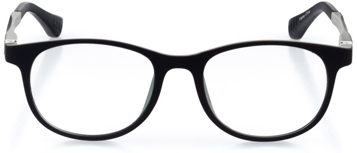 berkeley: round eyeglasses in gray - front view