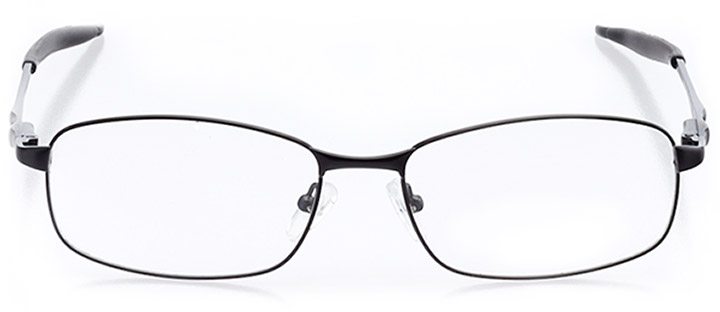 san gregorio: men's rectangle eyeglasses in black - front view