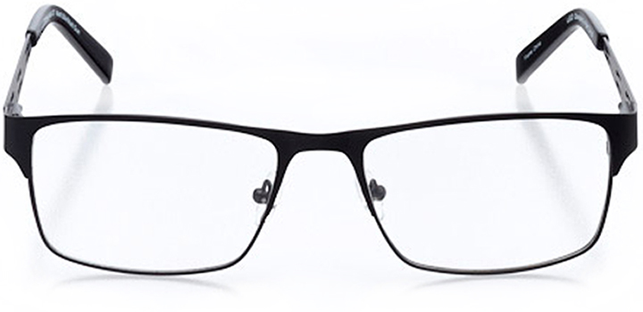 anchorage: men's square eyeglasses in gray - front view