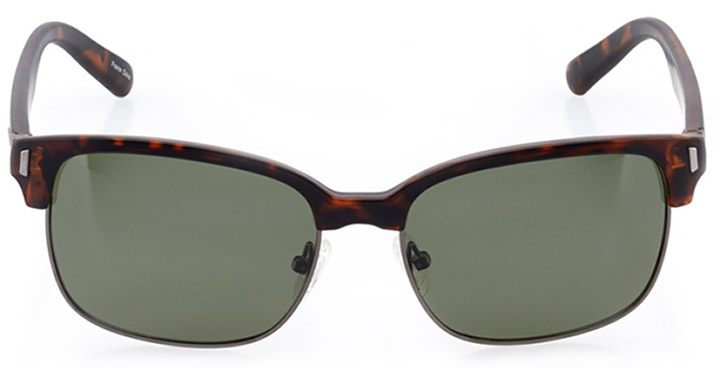 faro: women's cat eye sunglasses in gray - front view