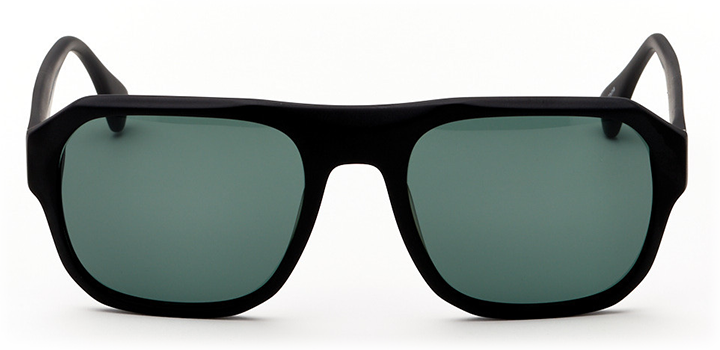 Quatro Sunglasses: Ultra Black | Heat Wave Visual