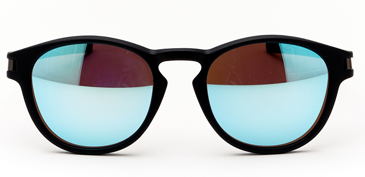 Stone :Rectangle Sunglasses in Black | My Eyelab