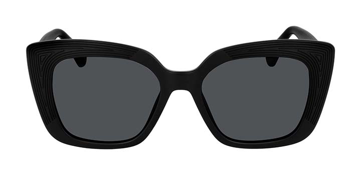 Duval:Rectangle Sunglasses in Black | My Eyelab