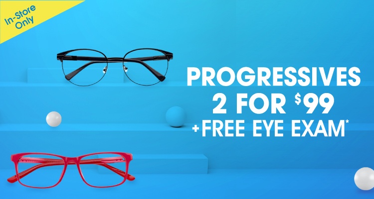 free eye exam with eyeglass purchase